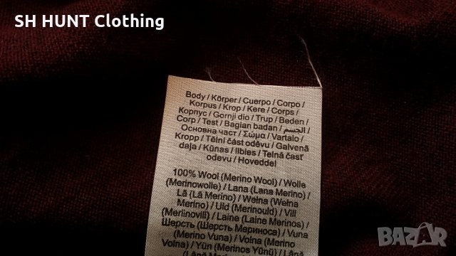 SELECTED 100% Merino Wool за лов риболов L - XL термо блуза пуловер 100% Мерино Вълна - 59, снимка 11 - Пуловери - 35884331