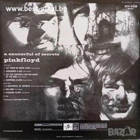Грамофонна Плоча (Pink Floyd - A Saucerful Of Secrets), снимка 2 - Грамофонни плочи - 52697795