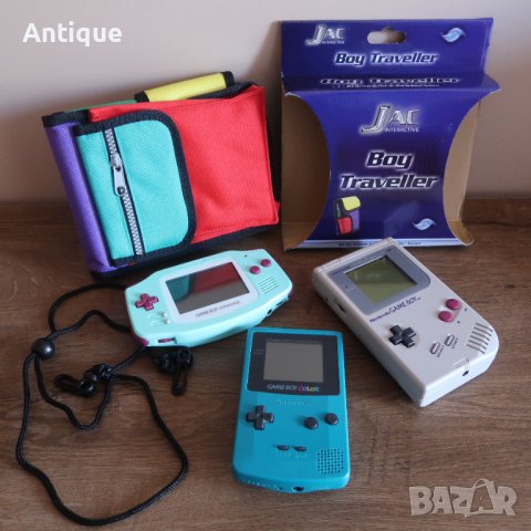 Чанта за съхранение и пренасяне на Нинтендо GameBoy DMG/CameBoy Color и Advance конзоли, снимка 1 - Аксесоари - 44176102