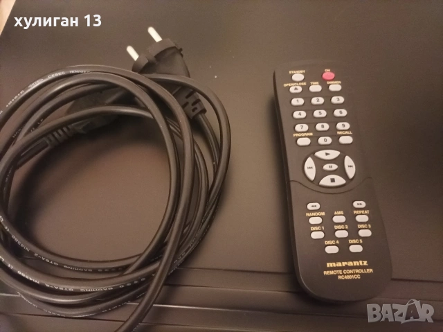 Продавам CD 5 chenger Marantz CC4001, снимка 7 - Аудиосистеми - 53568702