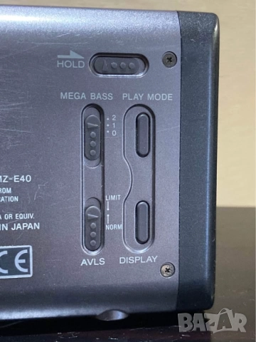 SONY MZ-E40 MINIDISC PLAYER WALKMAN MD Vintage, снимка 6 - Аудиосистеми - 52304153