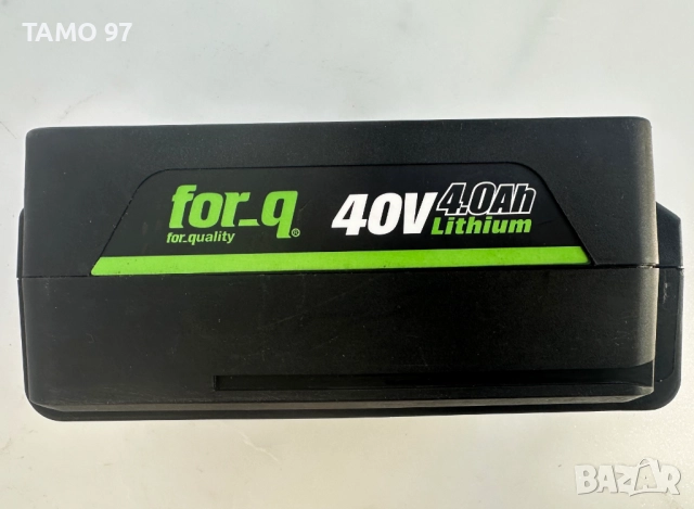 FOR_Q FQ-AL 40135 Бързо зарядно и FOR_Q FQ-LiO 4040 Батерия 40V 4.0Ah, снимка 3 - Други инструменти - 51827078