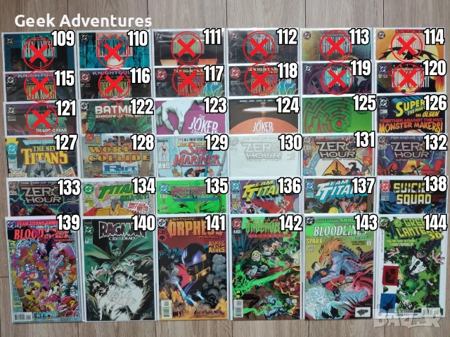Comic Books/Комикси - X-Men, Punisher, Deadpool, Batman, Dr.Strange, Moon Knight, снимка 5 - Списания и комикси - 48013618