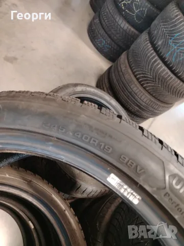 4бр.зимни гуми 245/40/19 Goodyear, снимка 2 - Гуми и джанти - 56336035
