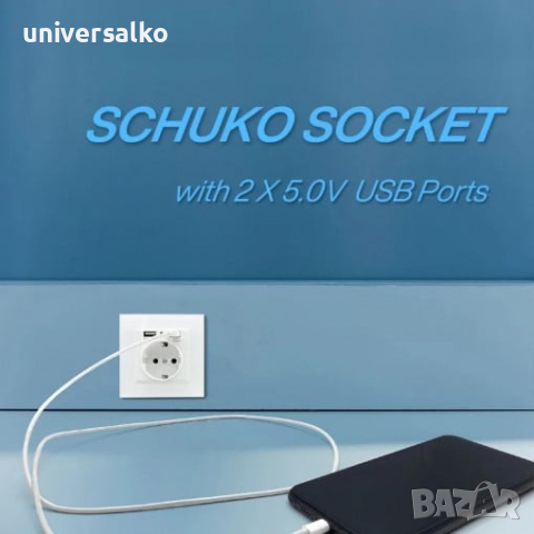 Скрита камера WIFI в контакт за стена, шпионска камера, снимка 4 - HD камери - 44745873