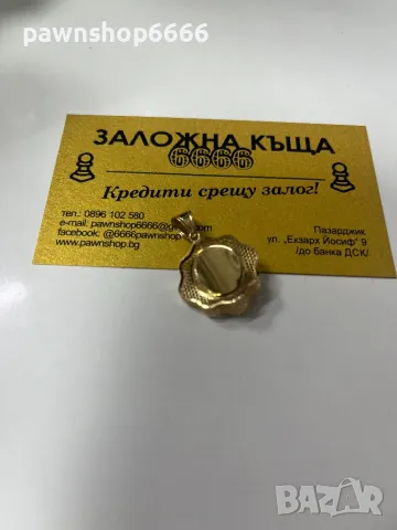 Златна висулка 14 карата , снимка 5 - Колиета, медальони, синджири - 48188997