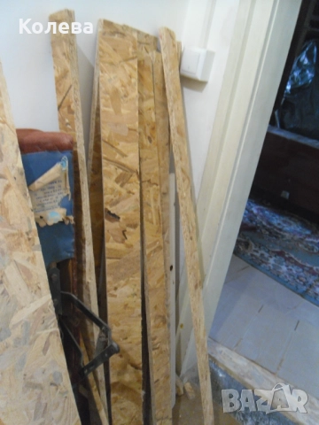 естествен паркет , летви 5/5  от греди и летви  и парчета OSB-1,8, снимка 13 - Други - 52224683