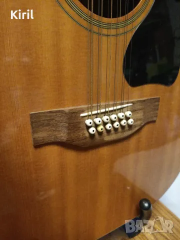 12 струнна Акустична китара Chinchilla MEINL Made in Japan, снимка 7 - Китари - 50423757