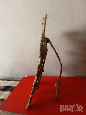 Бароково настолно огледало, снимка 7 - Други ценни предмети - 53664861