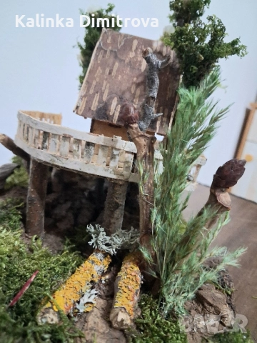 Ръчно изработена къщичка на дърво., снимка 13 - Декорация за дома - 52147724