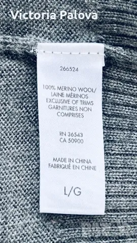 Пуловер  CALVIN KLEIN  100% меринос, снимка 7 - Пуловери - 48960964