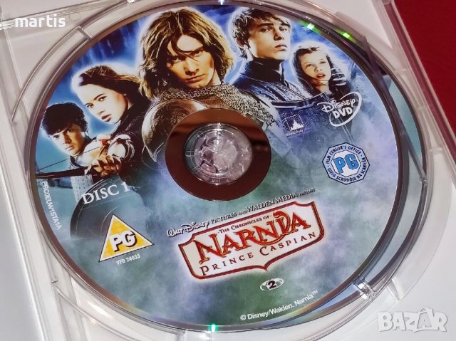 ДВД Хрониките на Нарния -Принц Каспиан, снимка 2 - DVD филми - 38708263