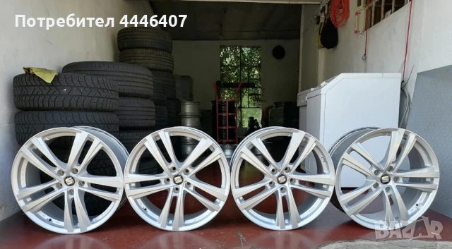Оригинални джанти 19" 5х112 Seat, снимка 3 - Гуми и джанти - 50508420