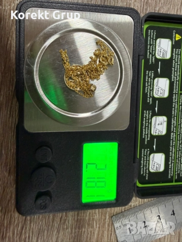 Златен синджир 2.1 гр., снимка 6 - Колиета, медальони, синджири - 52530926