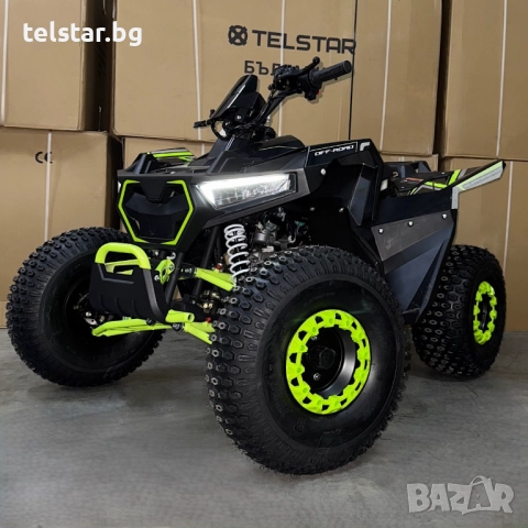 ATV TELSTAR Samurai Sport Long TS150-P Нов модел 2025 150сс с 8'' гуми, автоматична или полу-автомат