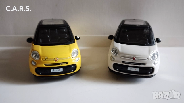 Meтални Колички FIAT - Bburago и Welly, снимка 11 - Колекции - 51496342