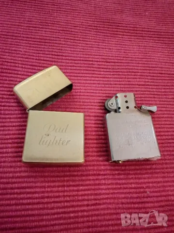Оригинална,месингова,бензинова запалка ZIPPO. , снимка 9 - Запалки - 49631954