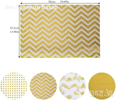 Нова Златна тишу хартия 4 дизайна 120 листа за подаръчно опаковане, снимка 6 - Други - 53174087