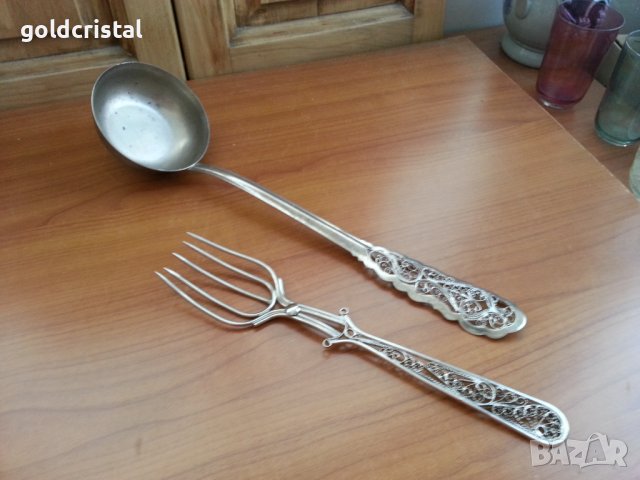 Руски прибори за сервиране филигран