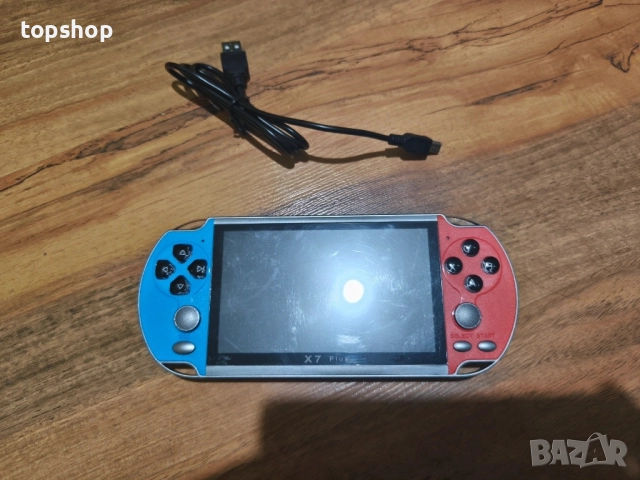 2025 Обновена X7 Plus ръчна игрова конзола с 5.1-инчов екран 8G вградена 10 000 игри, класическа ..., снимка 7 - Nintendo конзоли - 51637831