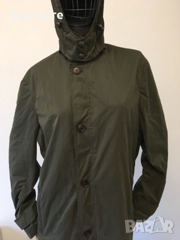 Massimo Dutti дамско яке в цвят олив размер М, снимка 2 - Якета - 53442796