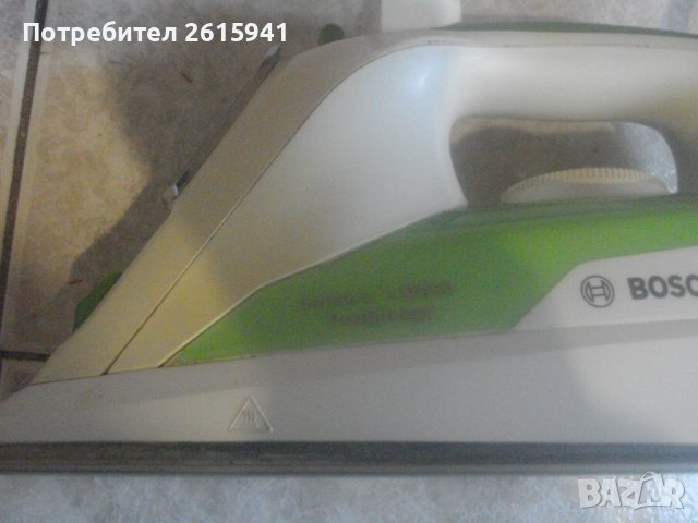 Bosch 9310-Бош-Испанска-Парна Ютия-Почти Нова-2400 Вата-ОТЛИЧНА, снимка 8 - Ютии - 39018273