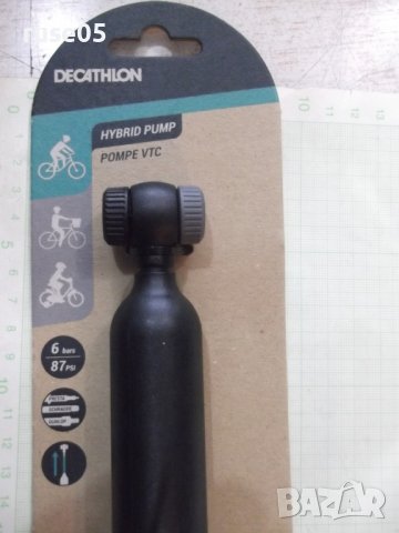 Помпа ръчна за трекинг велосипед , черна нова, снимка 11 - Аксесоари за велосипеди - 39553679