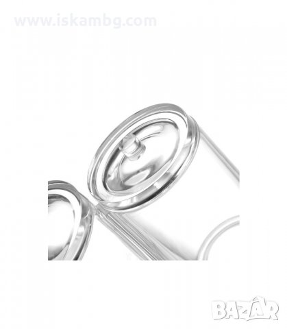 ПРОЗРАЧЕН ОРГАНАЙЗЕР ЗА КЛЕЧКИ ЗА УШИ И ПАМУЧНИ ТАМПОНИ - код 1877, снимка 3 - Други - 33976752