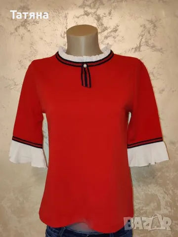 Червена блуза 