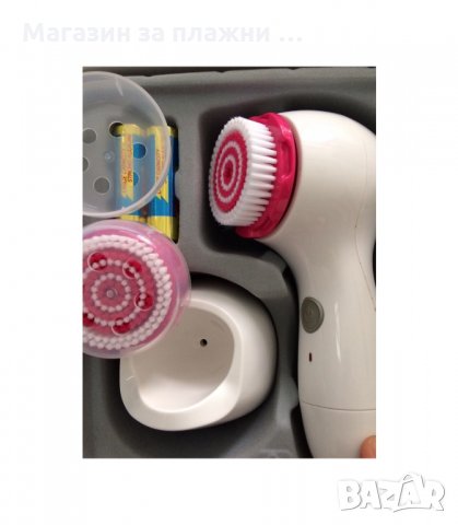EЛЕКТРИЧЕСКА ЧЕТКА ЗА ПОЧИСТВАНЕ И МАСАЖ НА ЛИЦЕ, БЕЗЖИЧНА - код  325, снимка 4 - Други - 34194752