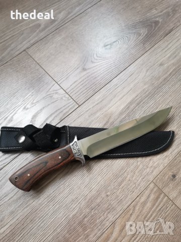 Ловен нож с орнаменти/Русия , снимка 8 - Ножове - 41460892