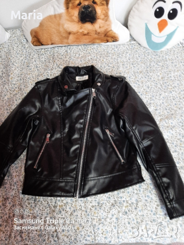 Кожено яке на ХМ , снимка 5 - Детски якета и елеци - 44794859