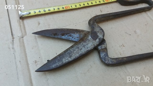 Кована абаджийска ножица , снимка 7 - Антикварни и старинни предмети - 41042873
