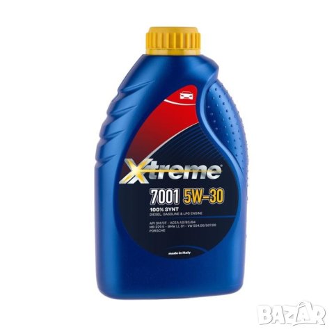 Моторно масло Xtreme 7001 5W30 5л, снимка 2 - Аксесоари и консумативи - 42197758