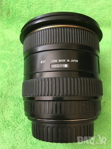 Sigma 10-20mm f/4-5.6 DC HSM Ultrawide Zoom за Canon, снимка 3 - Обективи и филтри - 41311139