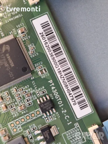 T-CONTROL BOARD PT430GT01-2-C-1 for 43 inc DISPLAY HC430DQN-VKXL3-A144 for ​LG 43UN74003LB, снимка 3 - Части и Платки - 48556091