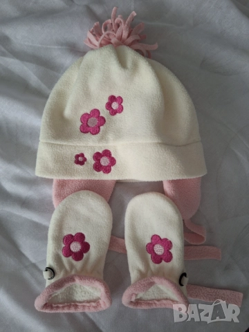 Плътен ромпър за бебе момиче. Размер 9-12м , снимка 4 - Бебешки ескимоси - 52572443