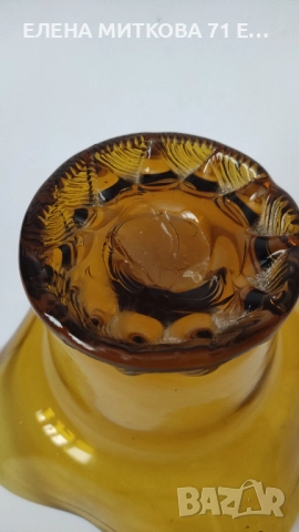 Бонбониера кошничка от цветно стъкло, снимка 5 - Аксесоари за кухня - 52978589