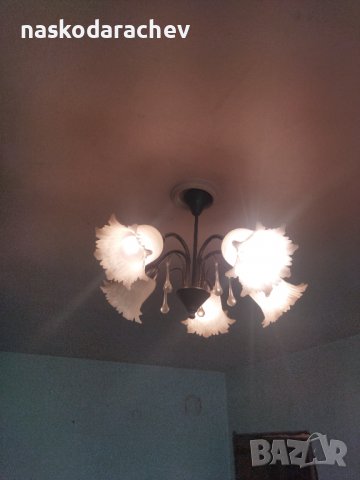 Лампи, лампиони, полилеи , снимка 11 - Лампи за таван - 38987485