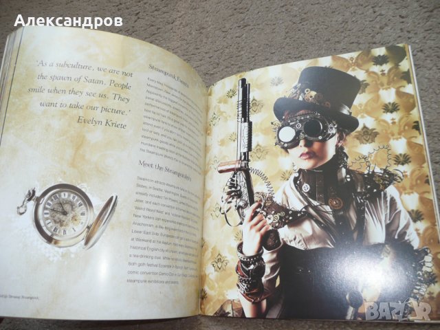 Steampunk: Fantasy Art, Fashion, Fiction & The Movies (Gothic Dreams), снимка 13 - Енциклопедии, справочници - 42212455