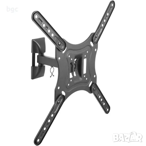 НОВА стойка за TV A+ SPB5141, Регулируема, 23"-55", Черна, снимка 9 - Стойки, 3D очила, аксесоари - 48732992