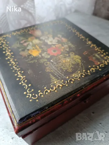 Красива винтидж стил кутия, снимка 6 - Други ценни предмети - 47503949
