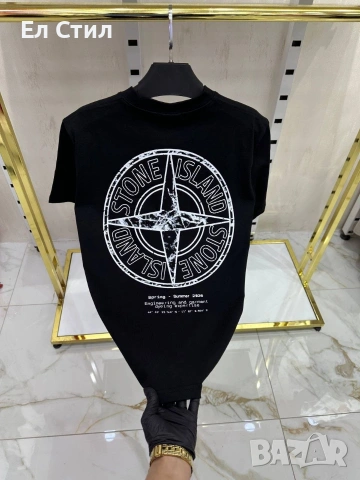 ✨🔥🔥🔥 👍 ✨𝗣𝗿𝗶𝗰e :17€ НА ЕДРО ✨𝗦ı𝘇𝗲: S M L XL XXL 📌5 бр, снимка 3 - Тениски - 53740579