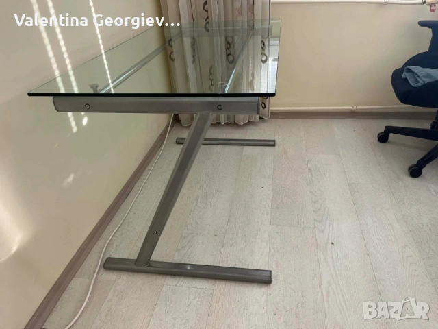 Стъклено бюро - 120/70, снимка 3 - Бюра - 53678034