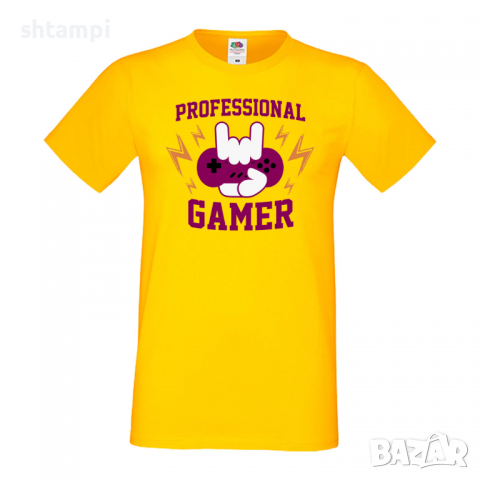 Мъжка тениска Professional Gamer, снимка 12 - Тениски - 36193357