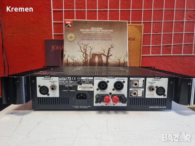Стерео стъпало INTER R300 PLUS, снимка 3 - Ресийвъри, усилватели, смесителни пултове - 52179268