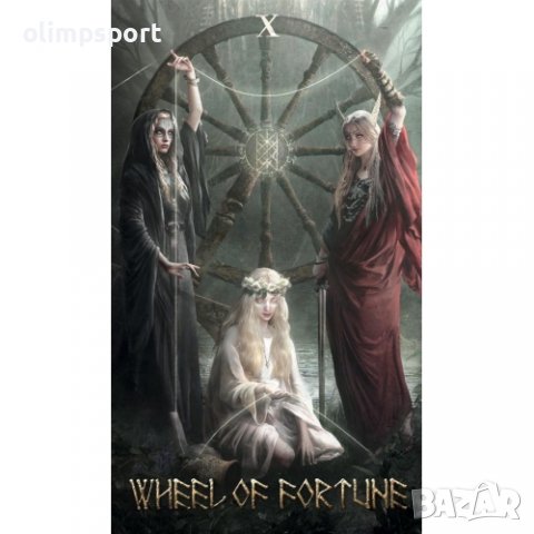 карти таро  LOSCARABEO RUNIC KIT нови  Валхала: Царството на боговете, снимка 2 - Карти за игра - 35857753