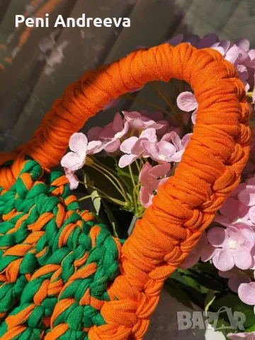 Плетени малки чанти, снимка 4 - Чанти - 49182766