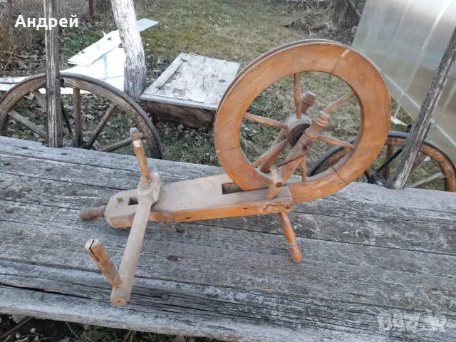 Старинен чекрък #2, снимка 3 - Антикварни и старинни предмети - 49532604