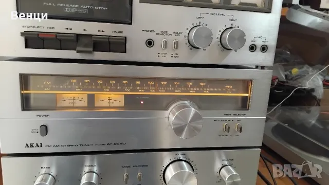AKAI AM-2250 / AT-2250 / CS-703D, снимка 3 - Ресийвъри, усилватели, смесителни пултове - 50077487